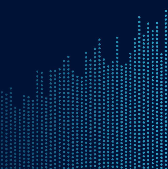 Abstract image of data chart